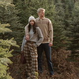 Longreach Jaquard Knit Sweater - Natural