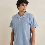 Vintage Terry Polo - Blue