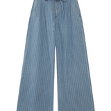 Pompon Jeans - Blue Stripe