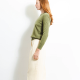 Crewneck Sweater - Khaki Green