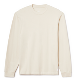 Box Fit LS Tee - Vintage White