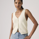 Helen Mini Boucle Vest - Tofu