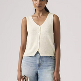 Helen Mini Boucle Vest - Tofu