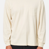Box Fit LS Tee - Vintage White