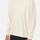 Box Fit LS Tee - Vintage White