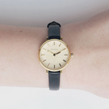 Beverly Leather Watch - Black