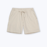 Feather Weight Caza Knit Shorts - Cream