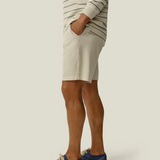Feather Weight Caza Knit Shorts - Cream