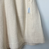 Flared Basketball Shorts - Naturel