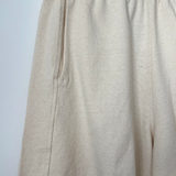 Flared Basketball Shorts - Naturel