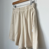 Flared Basketball Shorts - Naturel