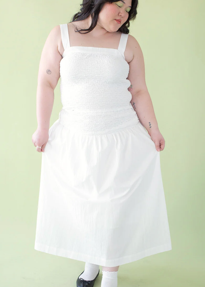 Ruby Skirt - Chalk