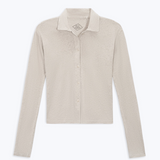 LS Knit Ola Shirt - Bone