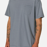 Finley Pocket Tee - Tempest Blue