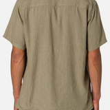 Teller Stripe Shirt - Moss