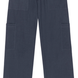 Pop Drawstring Cargo Pant - Midnight