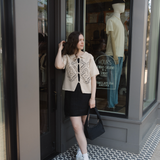 Fraseria Cardigan - Creme
