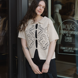 Fraseria Cardigan - Creme