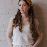 Tula Sweater Tank - Chalk