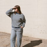 Arc Pant - Blue Stripe