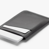 Card Sleeve - Charcoal / Cobalt
