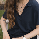 Charlie Short Sleeve - Navy