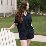 Charlie Short Sleeve - Navy