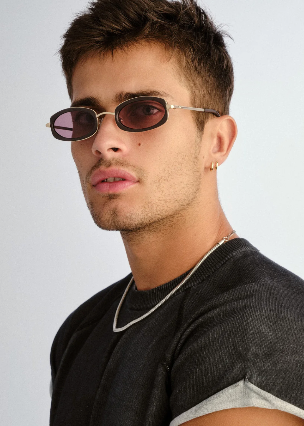 Mecharo Sunglasses - Gold / Dark Chocolate