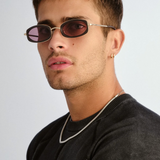 Mecharo Sunglasses - Gold / Dark Chocolate