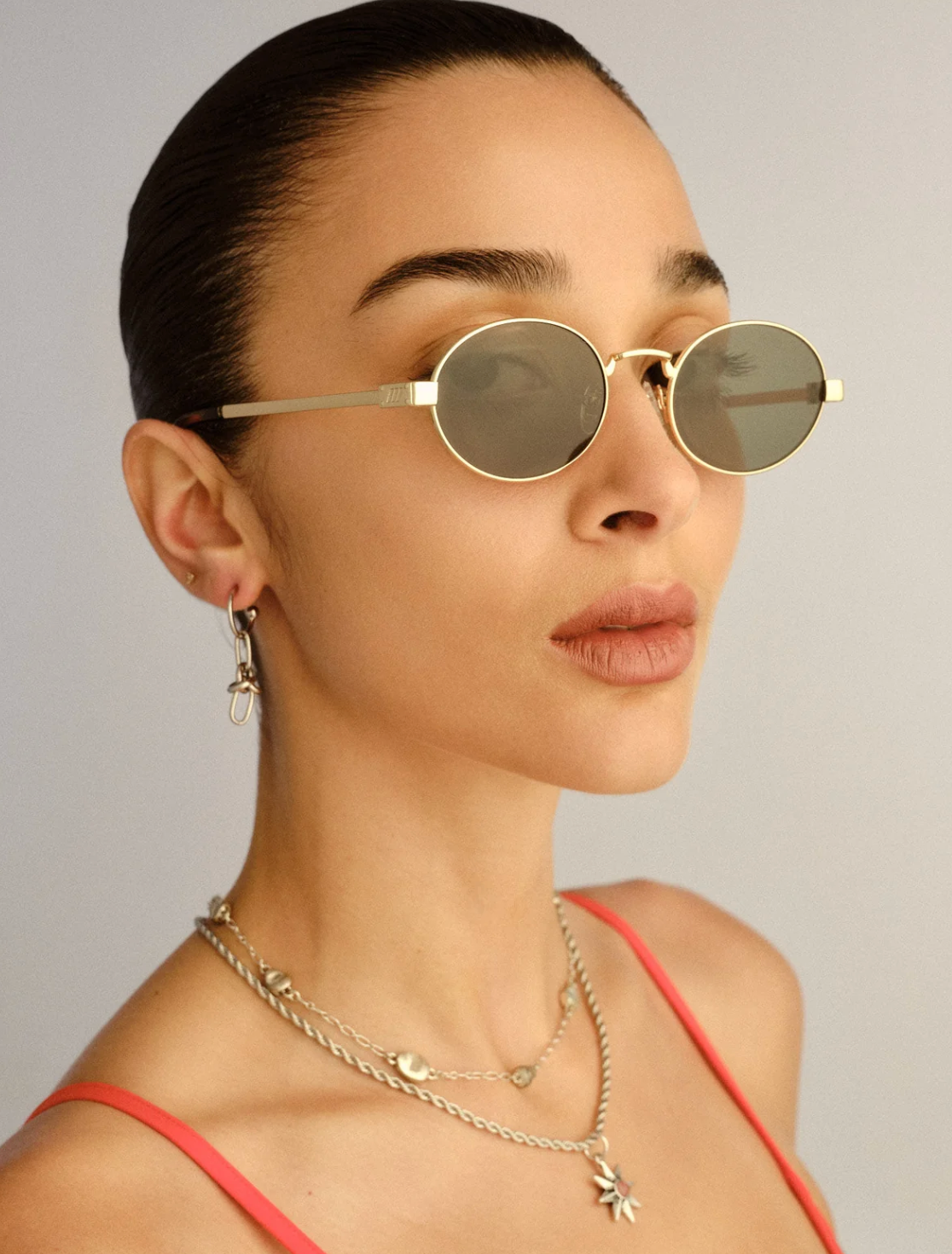 Poseidon Deux Sunglasses - Gold