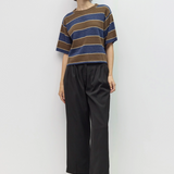 Pam Top - Brown / Navy
