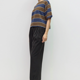 Pam Top - Brown / Navy