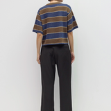 Pam Top - Brown / Navy