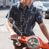 Paisley Shirt - Blue