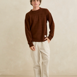 Jackson Knit Sweater - Chestnut