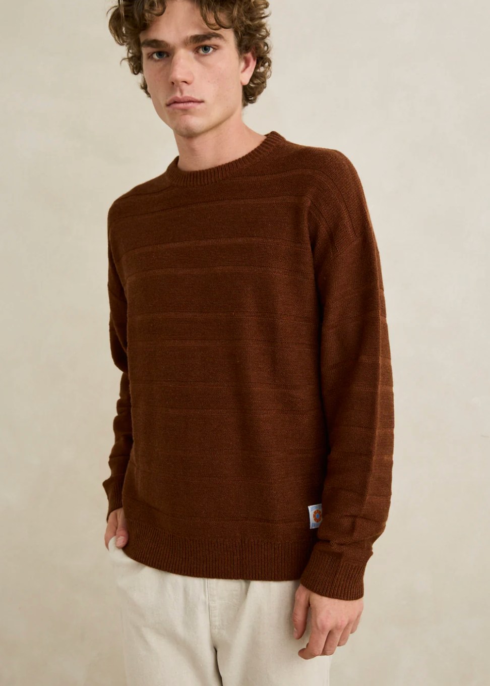 Jackson Knit Sweater - Chestnut
