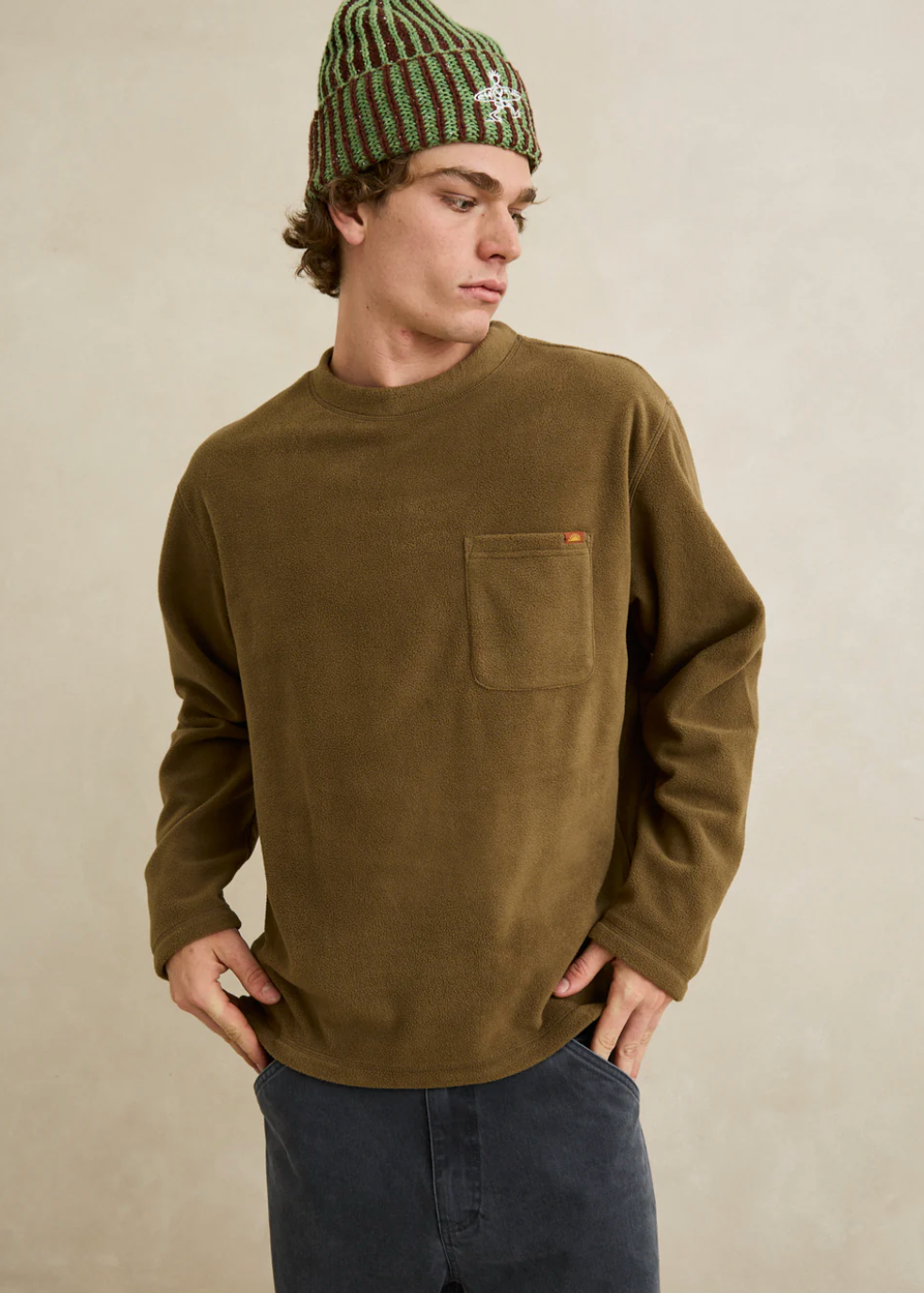 Awake Polar Fleece - Camel