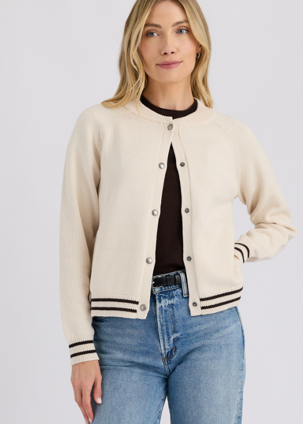 Frankie Jacket - Cream Combo