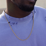 Rounded Box Chain - Gold