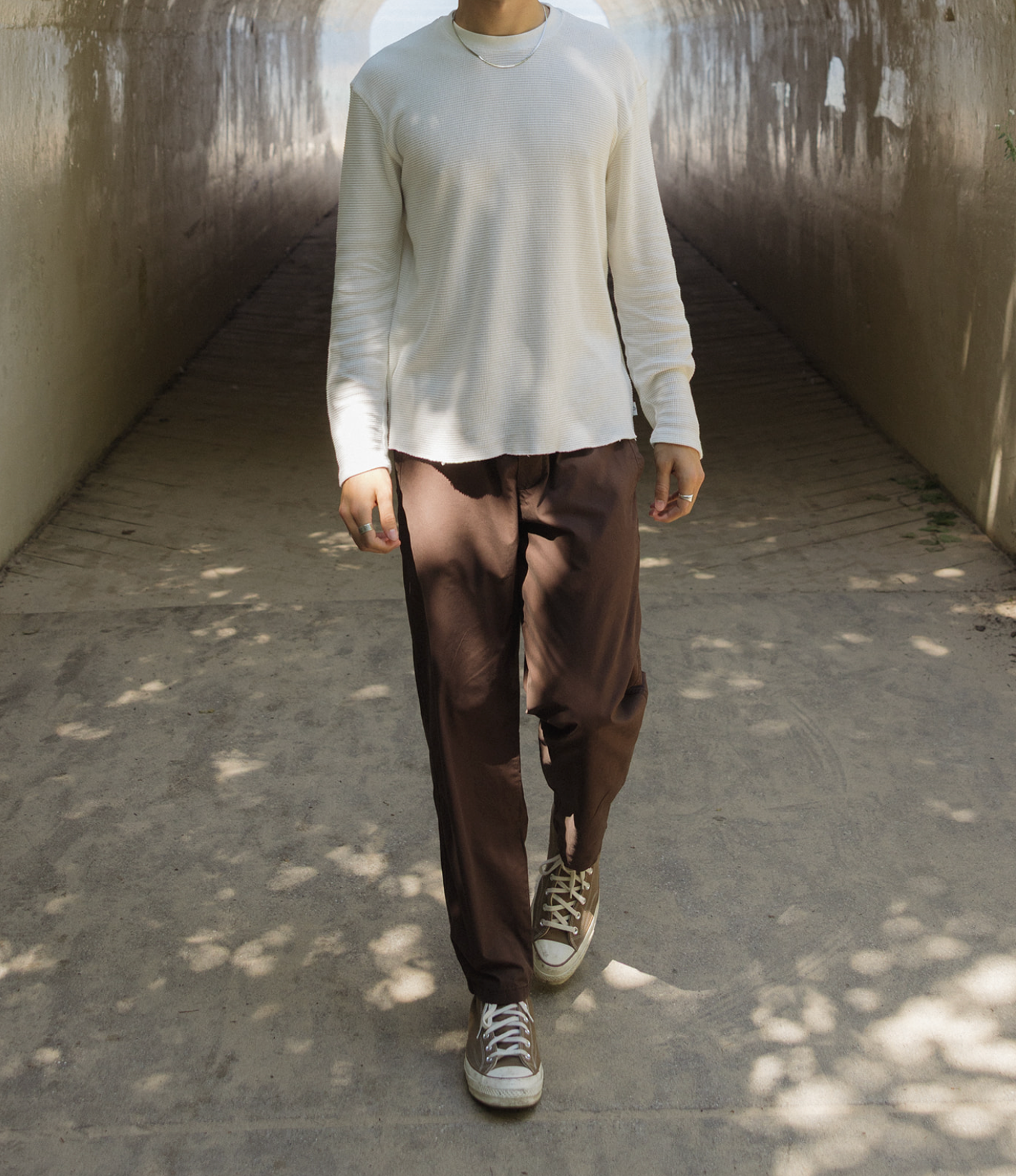 Tyne Trouser - Dark Brown