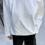Heavy Cotton Reglan Tee - White Cotton
