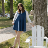 Mable Dress - Dark Denim