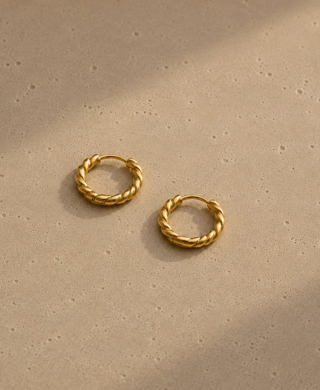 Ellie Mini Hoops - Gold
