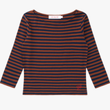 Nia Top - Tobacco Stripe