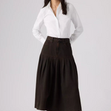 Yoked Plated Skirt - Over A Cup