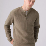 Woodacre Henley Sweater - Brindle