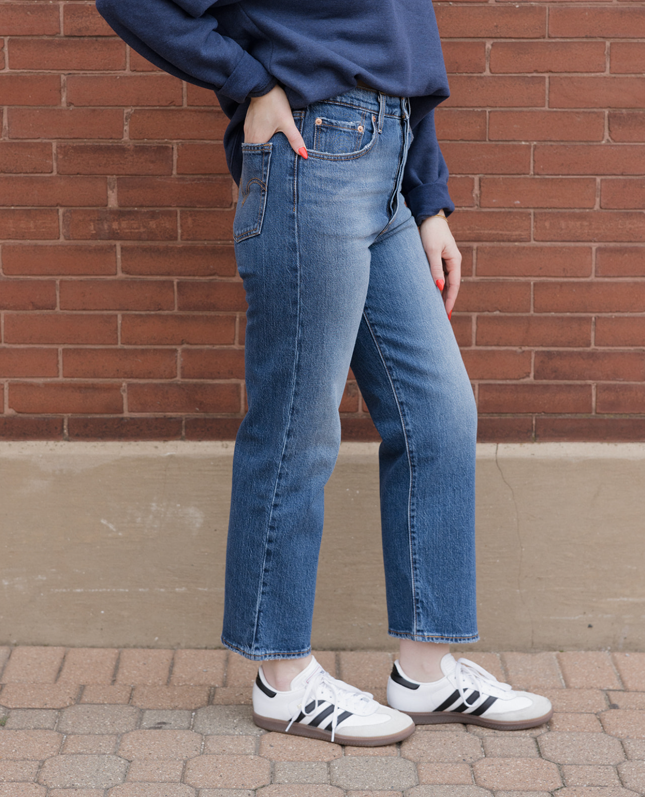 Ribcage Straight Ankle Jean - My Honor