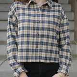 Tate Button Down Shirt - Sugar Plaid