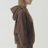 Pre Shrunk Terry Hoodie - Chocolate
