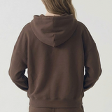 Pre Shrunk Terry Hoodie - Chocolate